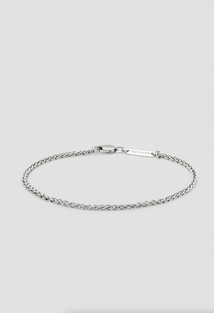 Rue Bracelet Silver | Tom Wood | Herre | Retro